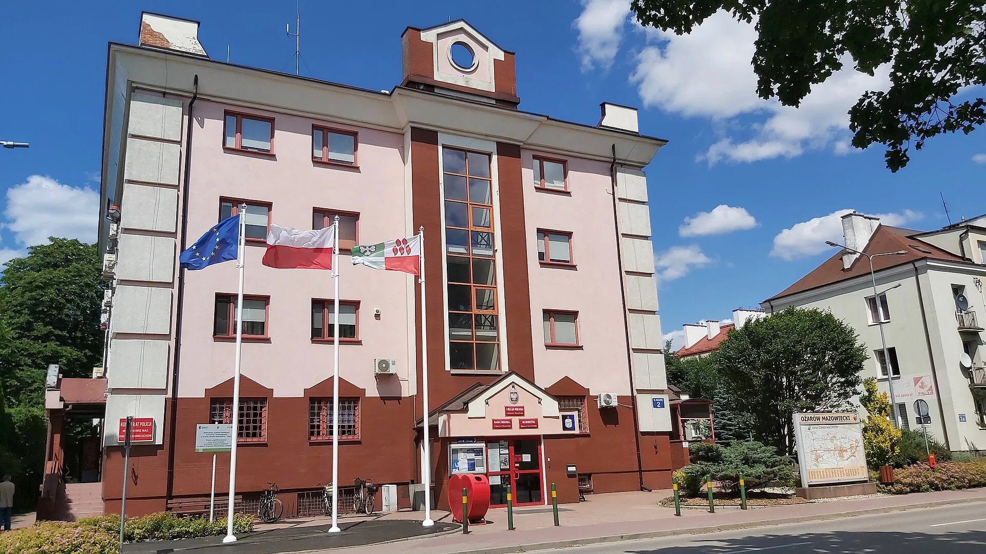 Ożarów Mazowiecki - widok miasta